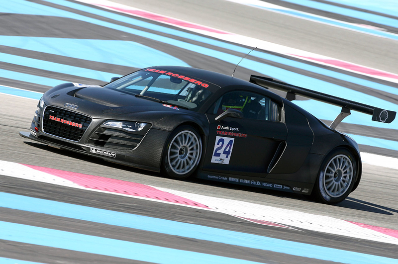 Illustration for article titled 2009 FIA GT Racers Trot Out For Spring Testing In France